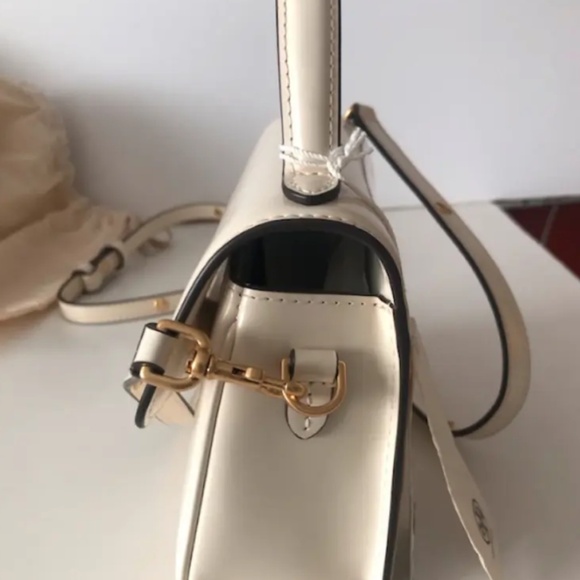 Tory Burch Women's Small Robinson Spazzolato Top Handle Bag - Picture 12 of 14